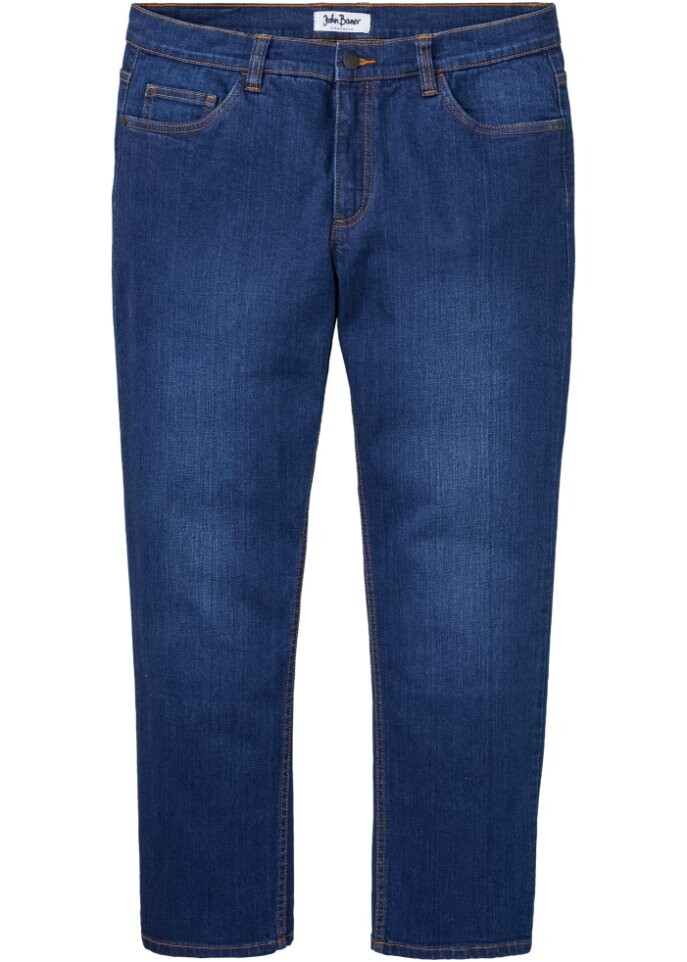 

Прямые эластичные джинсы свободного кроя essential John Baner Jeanswear, синий