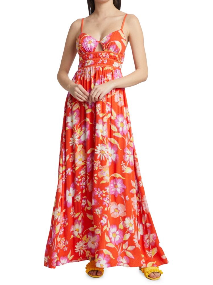 

Платье Макси Глициния Free People, цвет Pop Combo