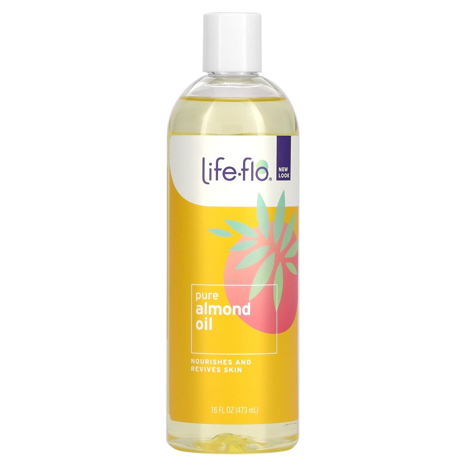 

Чистое миндальное масло, 473 мл (16 жидк. унций), Life-flo