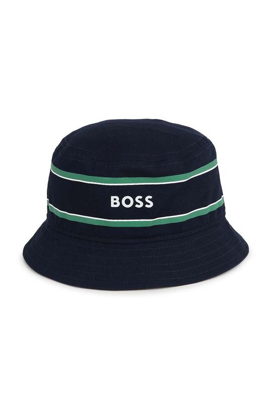 Boss Детская хлопковая шапка, военно-морской