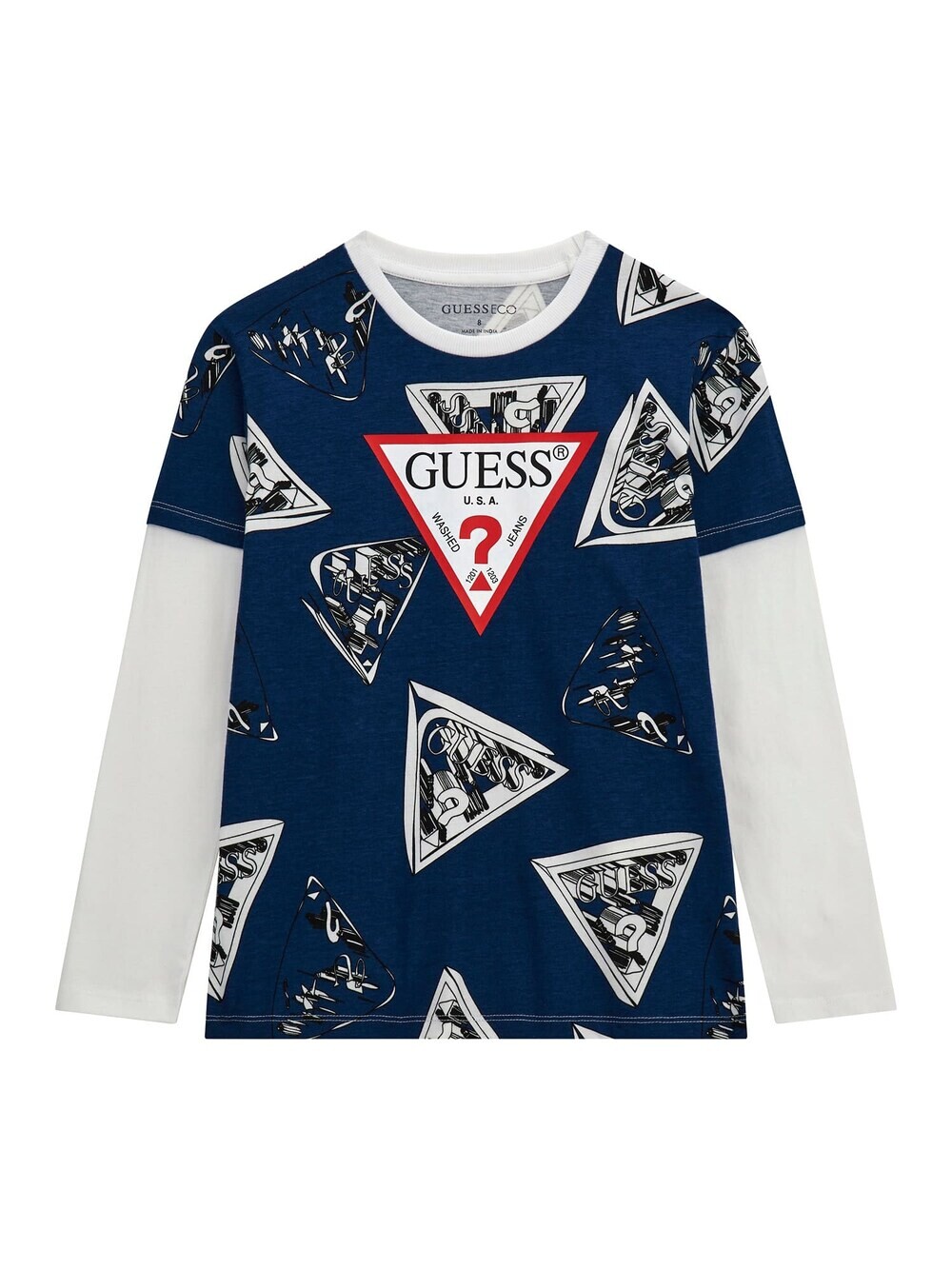 

Рубашка Guess, темно-синий