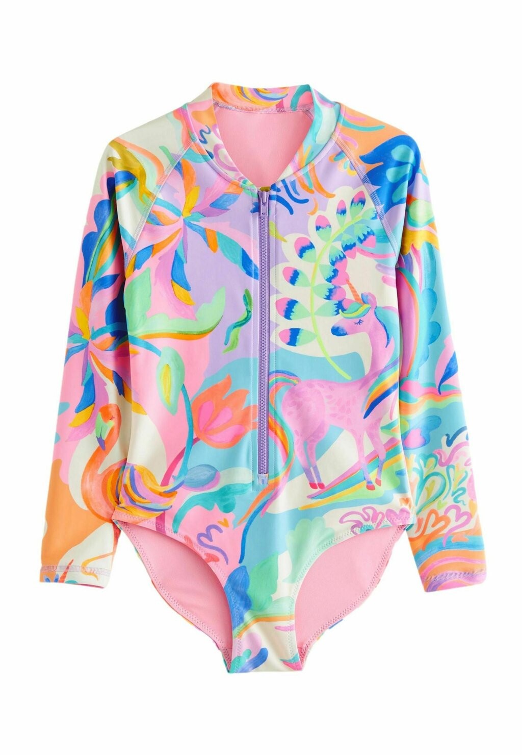 

Купальник Long Sleeved-Regular Fit Next, фиолетовый