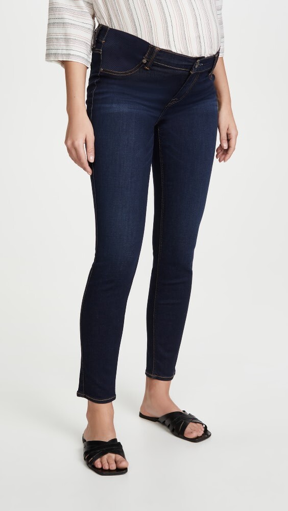 

Джинсы 7 For All Mankind The Ankle Skinny Maternity