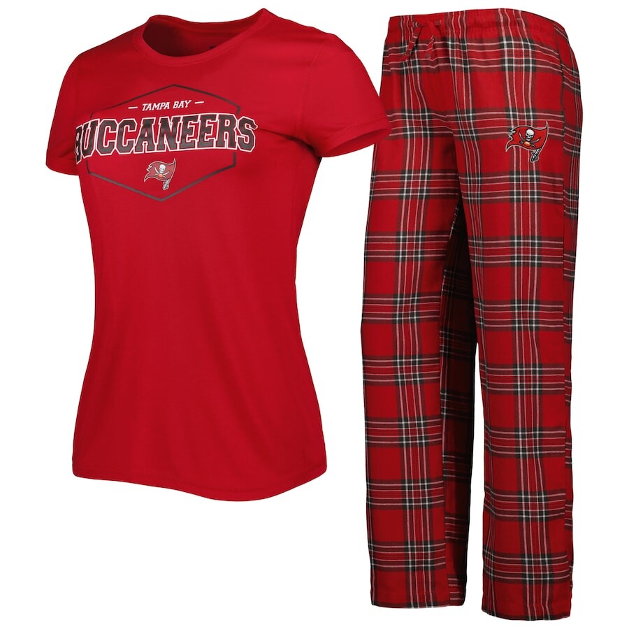 

Пижамный комплект Concepts Sport Tampa Bay Buccaneers, красный