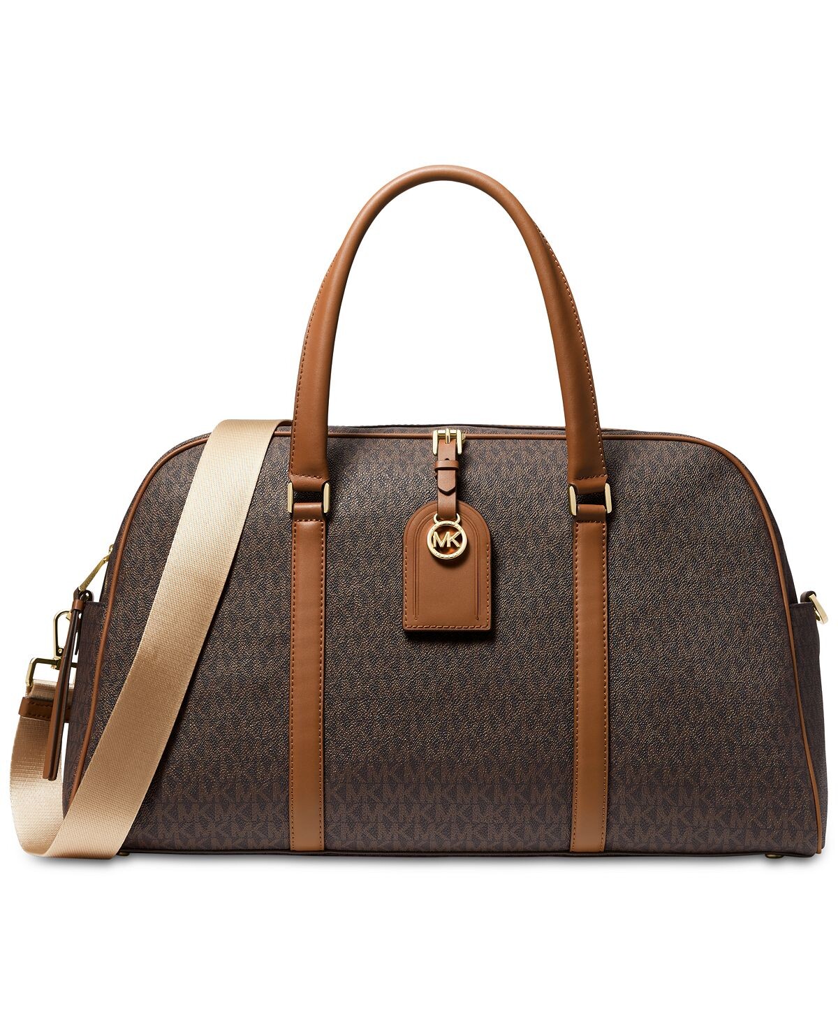 

Очень большая сумка выходного дня с логотипом Heritage Michael Kors