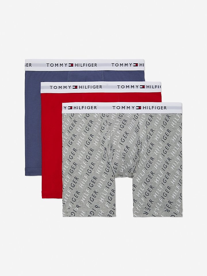 

Классические трусы-боксеры из хлопка 3 шт. Tommy Hilfiger