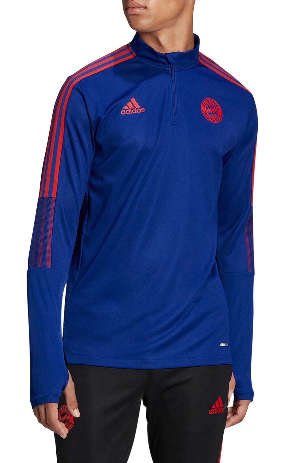 

Тренировочная футболка ФК Бавария adidas, синий