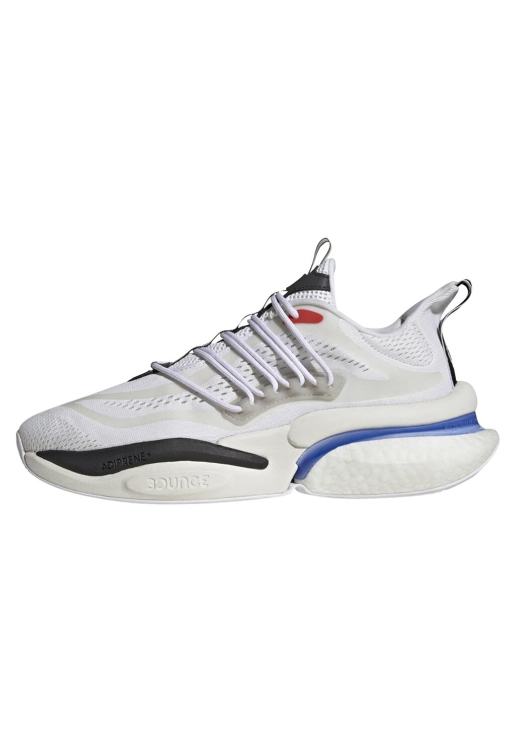 

Низкие кроссовки ALPHABOOST V1 adidas Sportswear, ftwr белый/синий фьюжн/ярко-красный