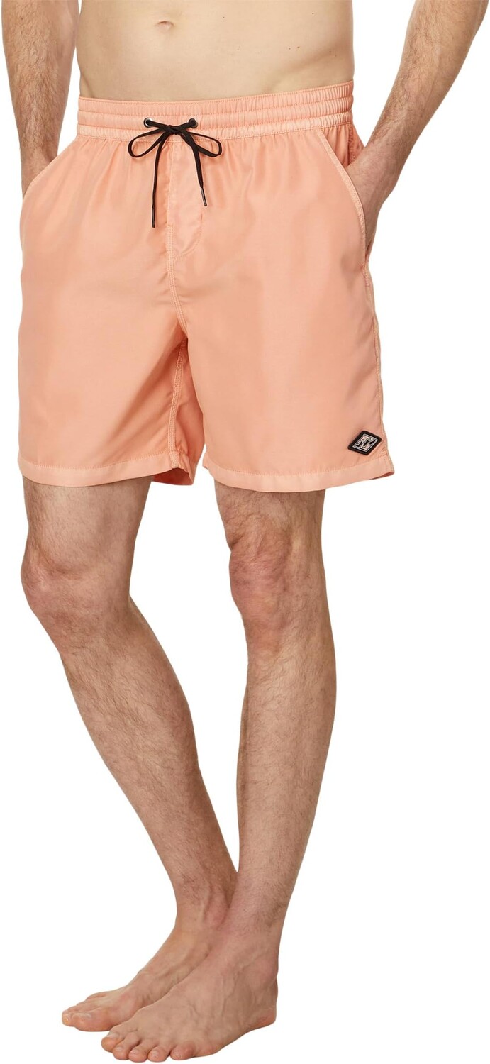 

Плавки Billabong All Day Overdye Layback Volley Boardshort, цвет Dusty Melon
