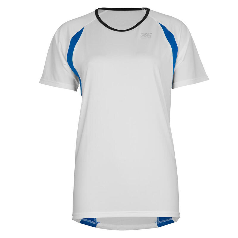 Дышащая беговая рубашка для мужчин и женщин УНИСЕКС TAO, цвет weiss