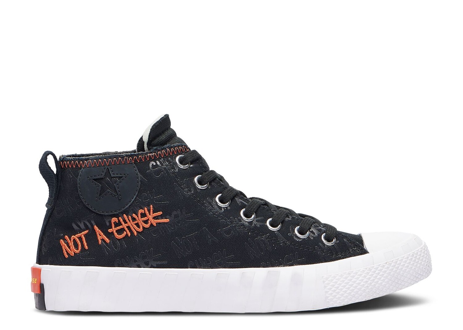 

Кроссовки Converse Unt1Tl3D Mid 'Not A Chuck - Black Ember Glow', черный