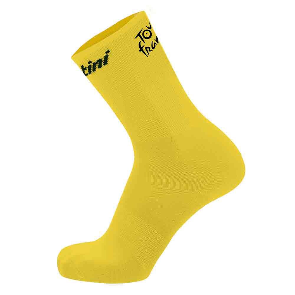 

Носки Santini Tour De France Official Overall Leader 2023, желтый