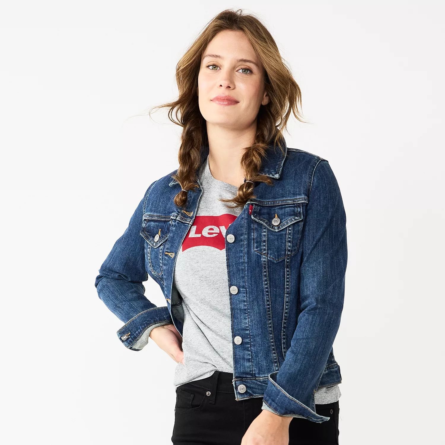 Куртка левайс женская. Куртка Levi's Trucker Jacket на Клевах.