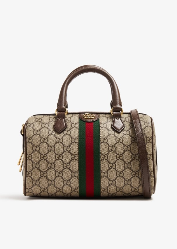 Сумка Gucci Ophidia Small GG Top Handle, рисунок сумка gucci ophidia key case бежевый