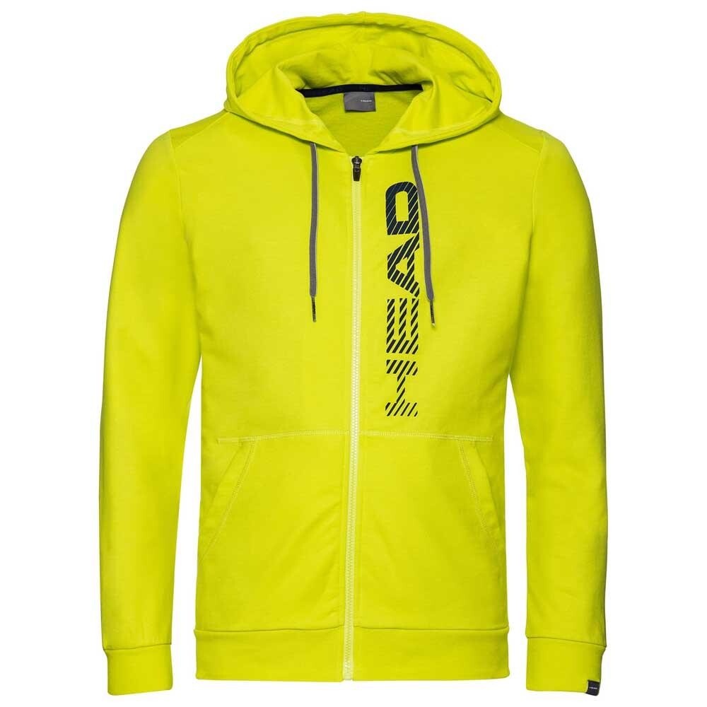 Толстовка Head Club Fynn Full Zip, желтый