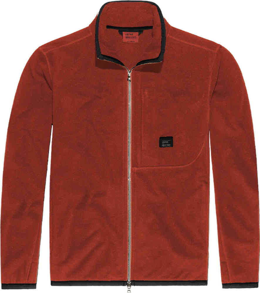 Флисовая куртка Rock Vintage Industries, темно-оранжевый куртка renzo softshell vintage industries черный