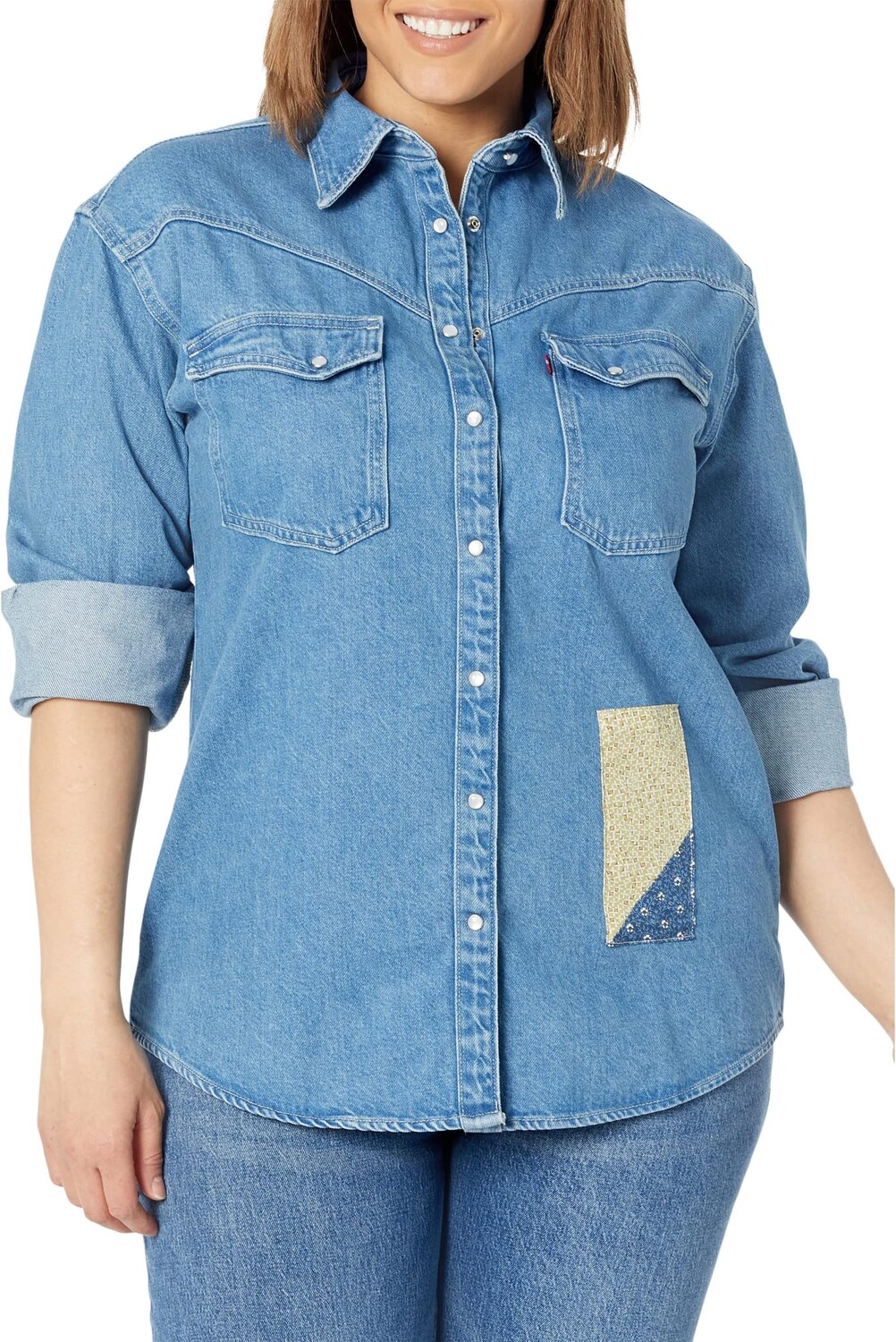 

Рубашка Dorsey XL Western Levi's, цвет Road Tripping