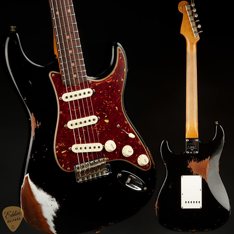 

Электрогитара Fender Custom Shop Limited Edition 1960 Roasted Stratocaster Heavy Relic - Aged Black