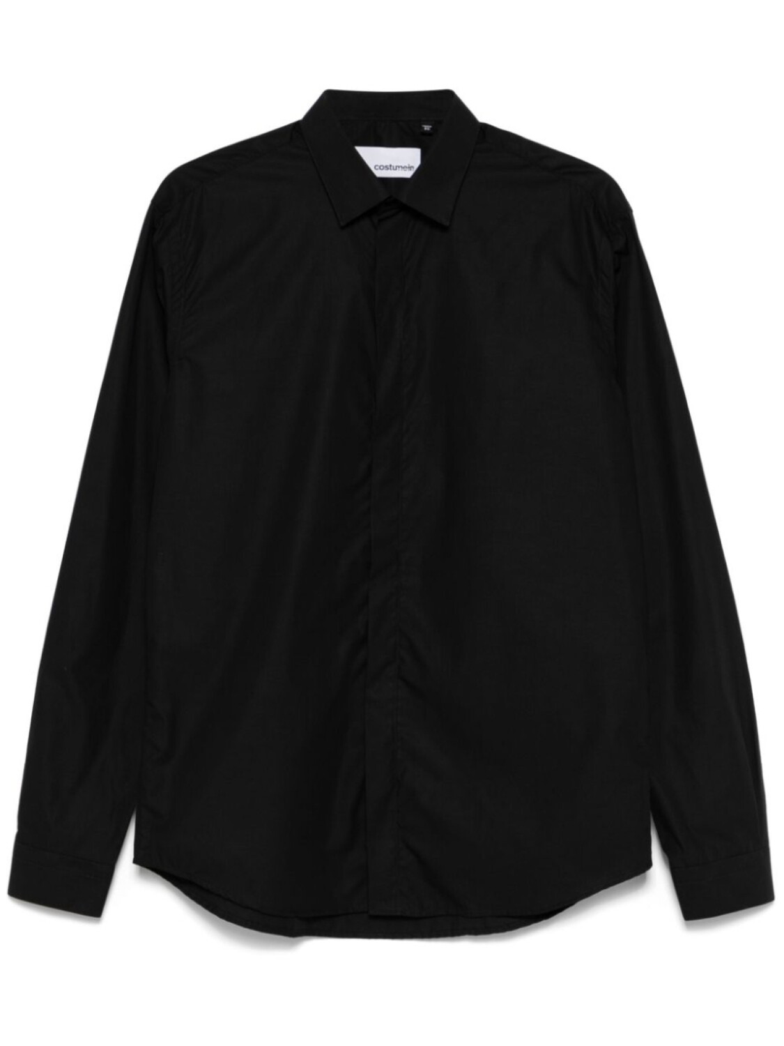 

Хлопковая рубашка Costumein, черный