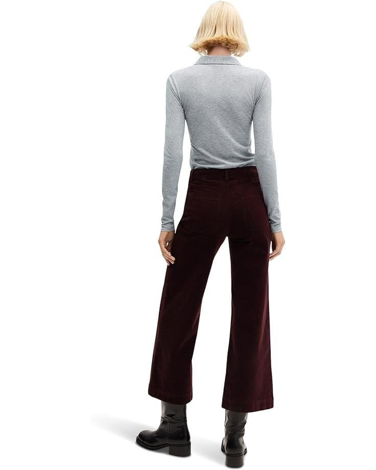 

Джинсы MANGO Catherip Jeans, цвет Red Wine