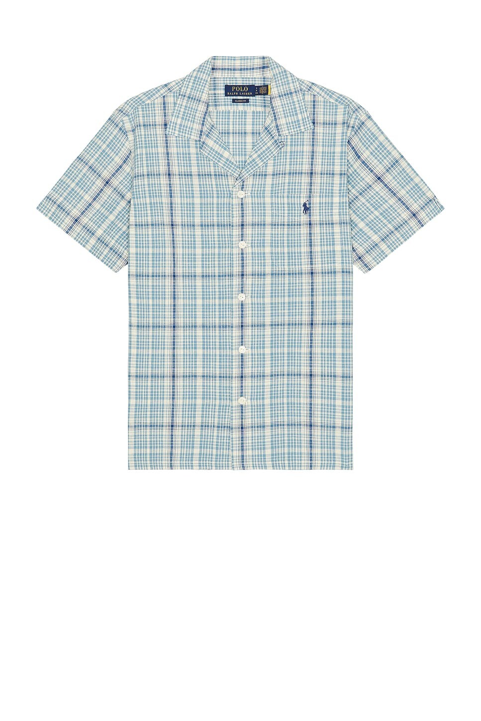 

Рубашка из простой ткани Polo Ralph Lauren, цвет Indigo Multi
