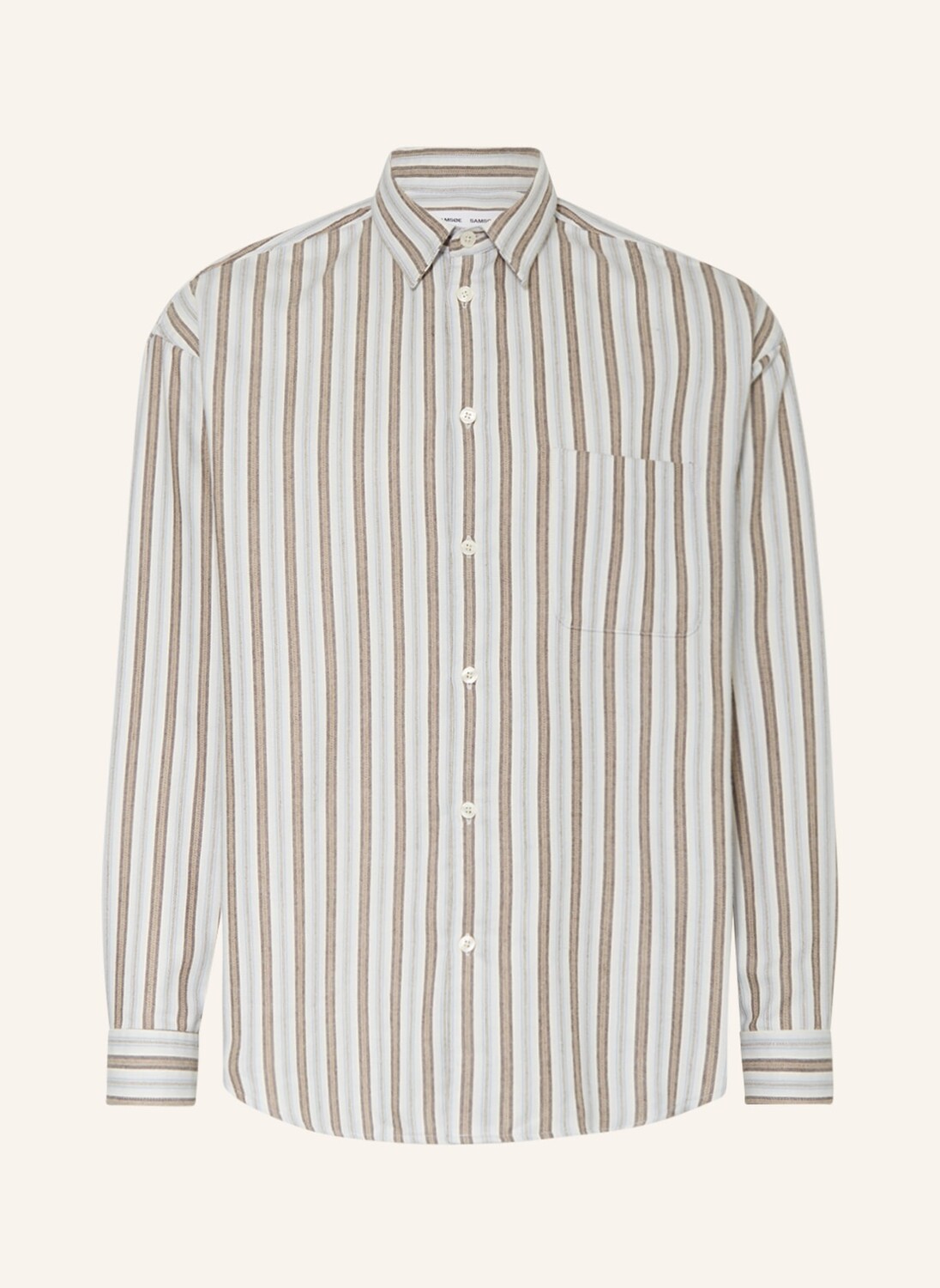 

Рубашка SAMSØE SAMSØE Oversized-LUAN Comfort Fit, светло-синий
