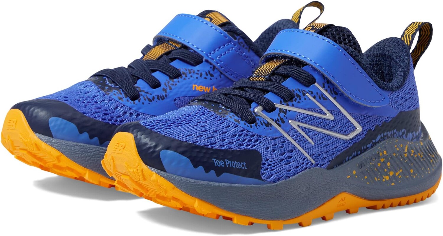 

Кроссовки Dynasoft Nitrel v5 Bungee Lace with Hook-and-Loop Top Strap New Balance, цвет Bright Lapis/Hot Marigold