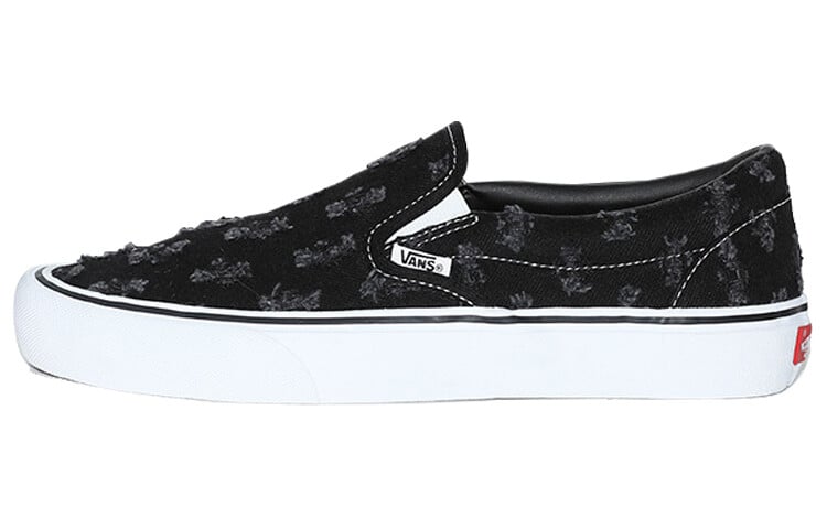 

Слипоны Supreme x Slip-On 'Black Hole Punch Denim' унисекс