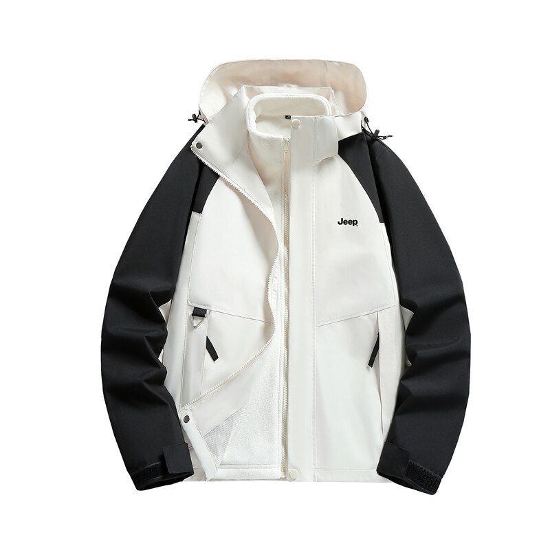 

Куртка-ветровки Wrangler унисекс Jeep, цвет Ivory White