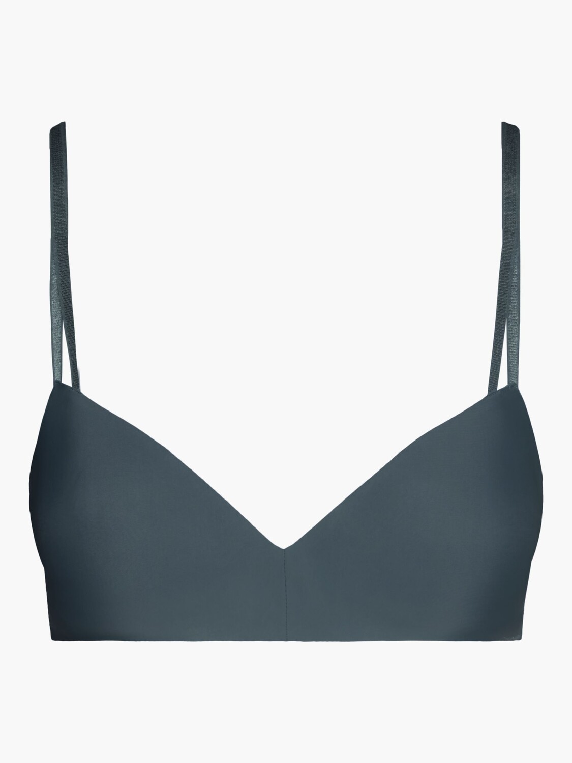 

Бюстгальтер Seductive Comfort с V-образным зажимом Calvin Klein, темный сланец