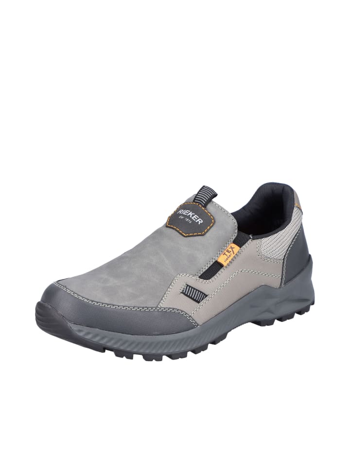 

Тапочки rieker Herren Herren Halbschuh, цвет grigio/cenere/stone/fog/schwar