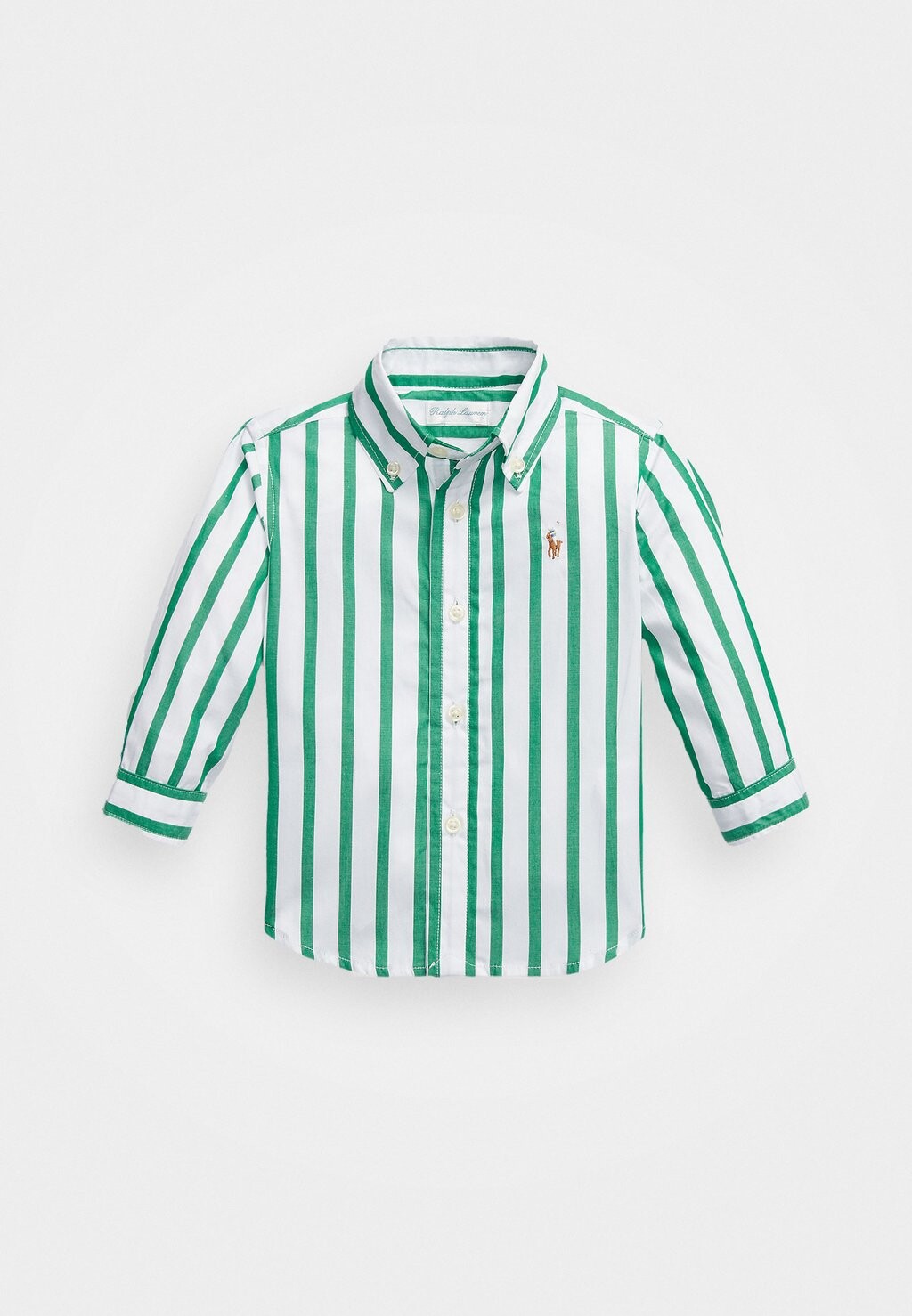 

Рубашка BABY SPORT SHIRT Polo Ralph Lauren, цвет scarab green/white