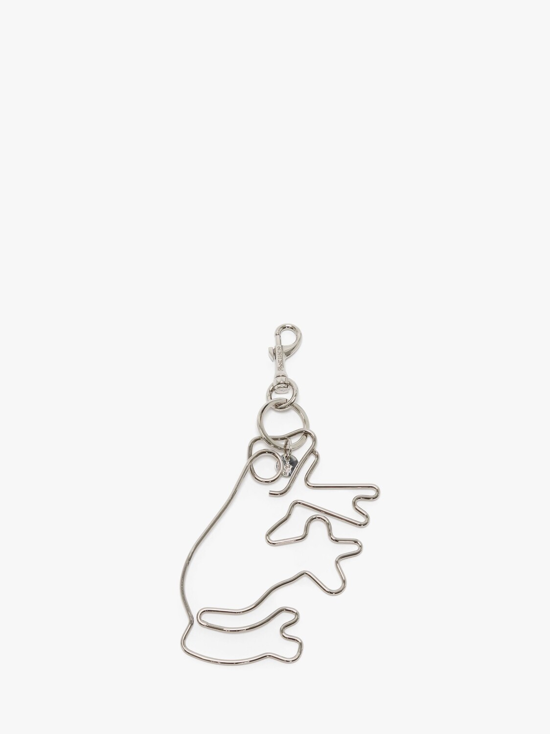 

Брелок - лягушка JW Anderson, серебряный