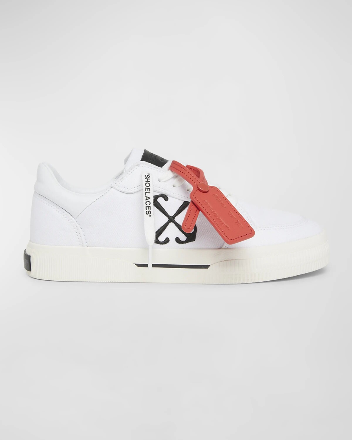 

Кроссовки из вулканизированной парусины Off-White, цвет White Black
