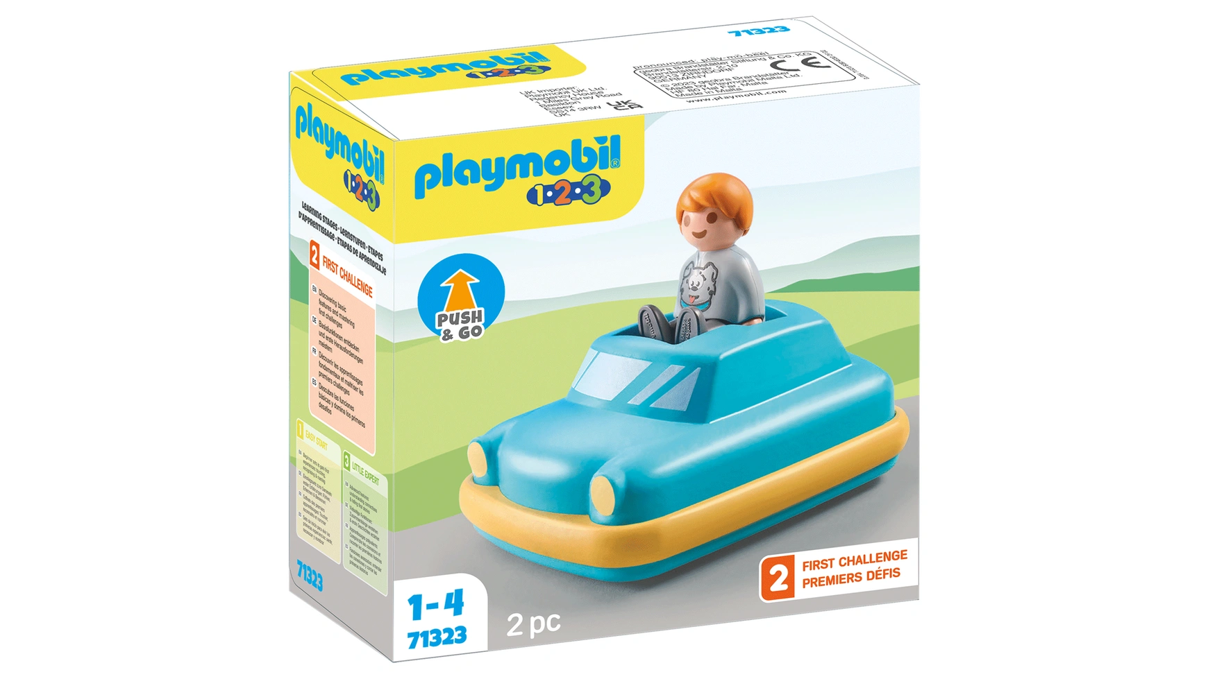 123 автомобиль push & go Playmobil 123 герои повседневной жизни playmobil