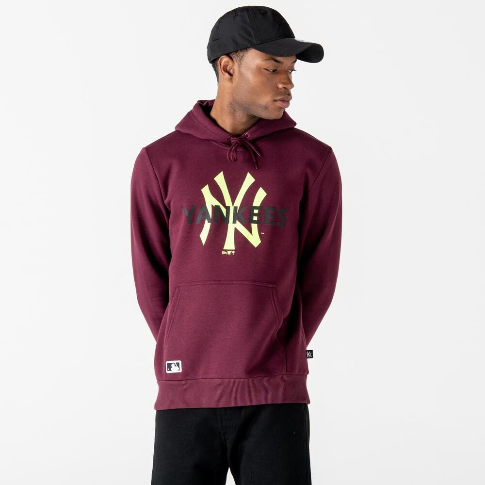 

Худи New Era MLB New York Yankees, красный, Коричневый