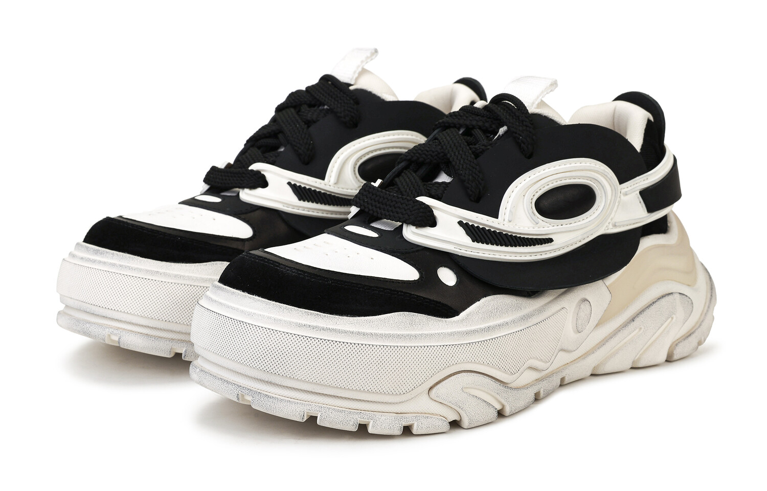 

Кроссовки NUTTINESS Chunky Sneakers Unisex Low-top, черный
