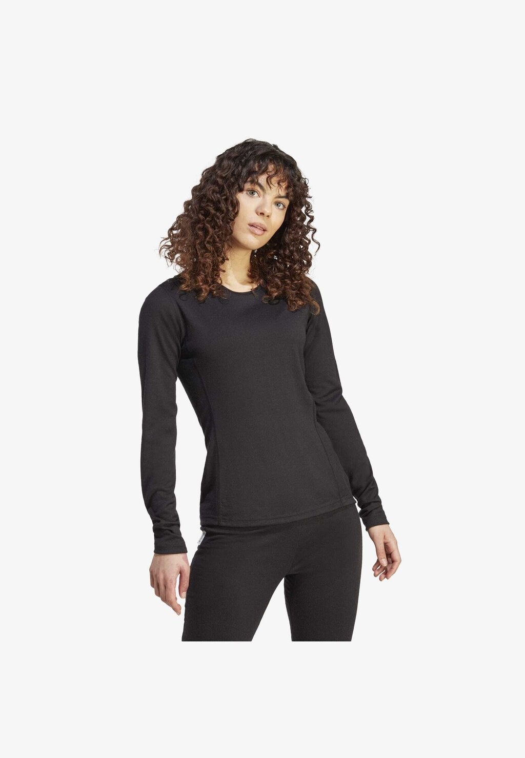 

футболка с длинным рукавом XPERIOR BASELAYER Adidas, черная, Черный, футболка с длинным рукавом XPERIOR BASELAYER Adidas, черная