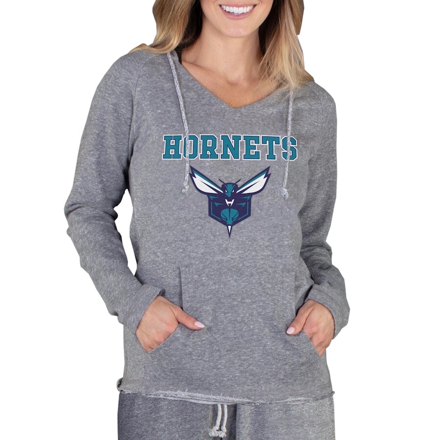 

Футболка с длинным рукавом Concepts Sport Charlotte Hornets, серый
