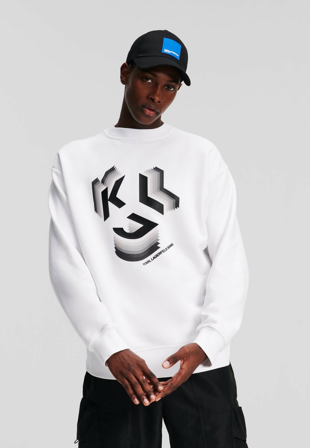 

Толстовка Karl Lagerfeld Jeans, цвет white
