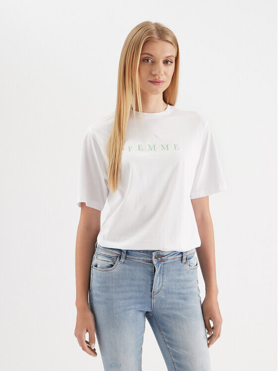 

Футболка свободного кроя Selected Femme, белый