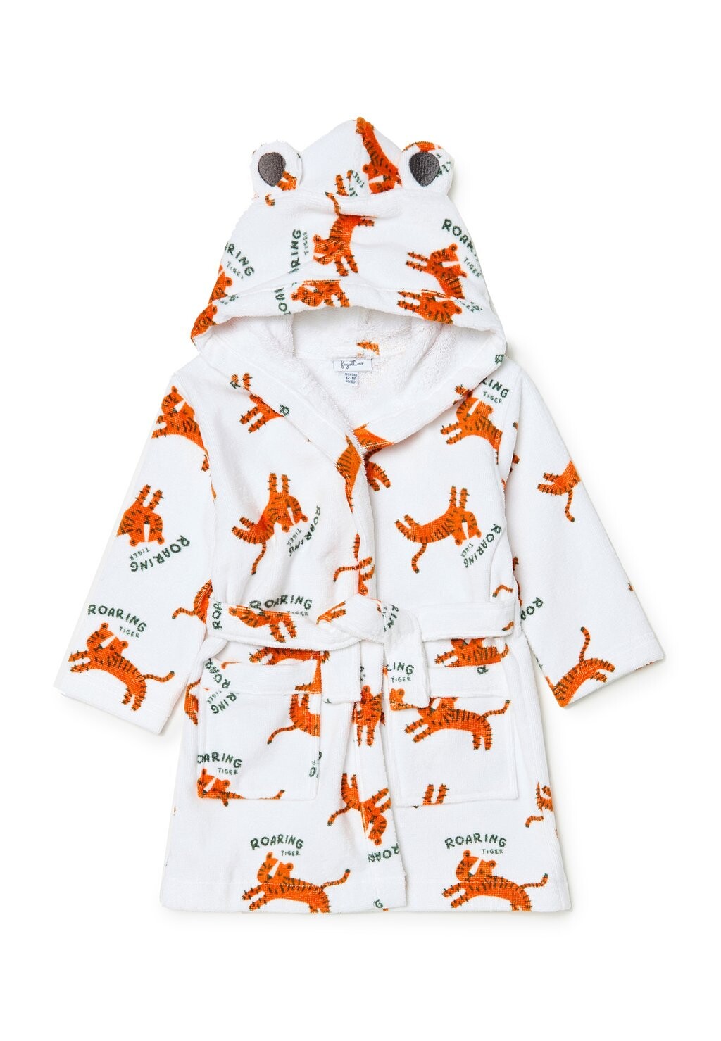 

Халат WITH TIGER PRINT OVS, белый
