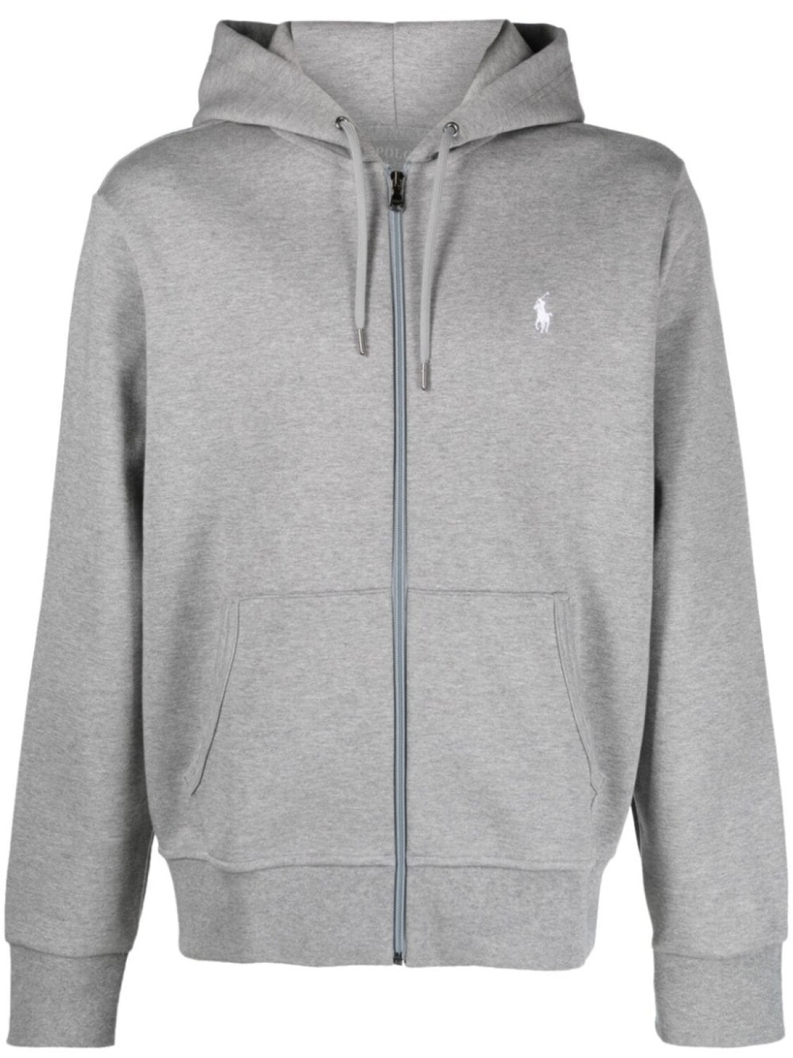

Polo Ralph Lauren худи на молнии с логотипом Polo Pony, серый