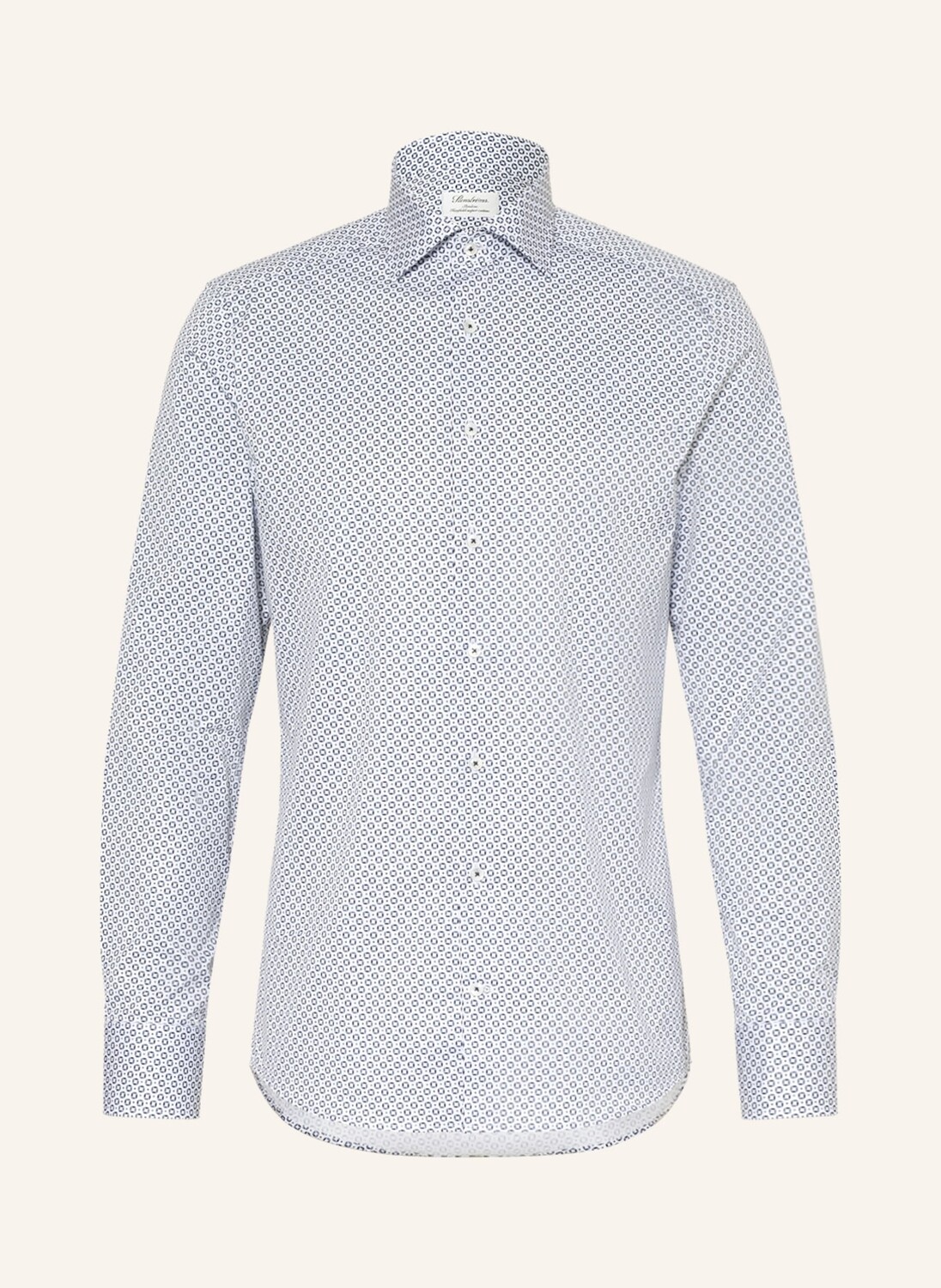 

Рубашка Stenströms Slim Fit, темно-синий