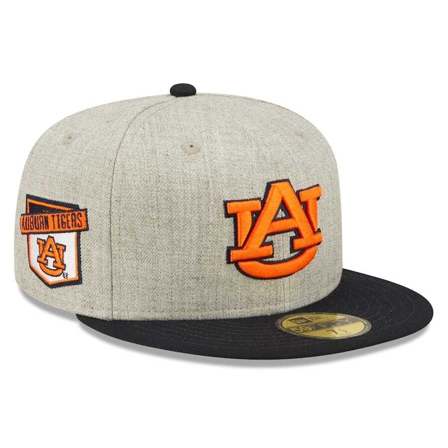 

Бейсболка New Era Auburn Tigers, серый