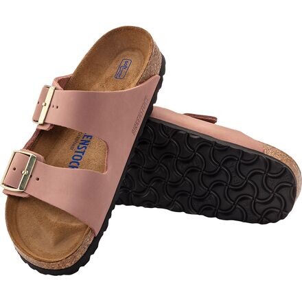 

Сандалии Arizona с мягкой стелькой женские Birkenstock, цвет Old Rose Nubuck