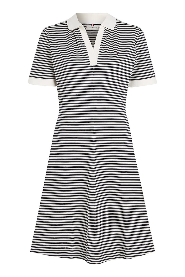 

Платье из лиоцелла и хлопка с короткими рукавами Tommy Hilfiger, белый