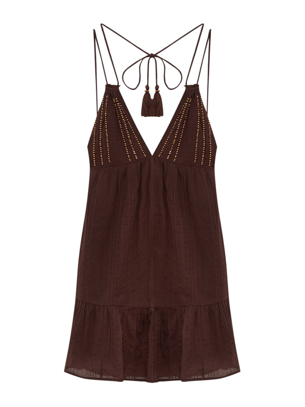 

Платье Pull&Bear, коричневый