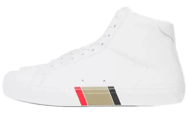 

Кроссовки мужские Burberry High-Top, белый