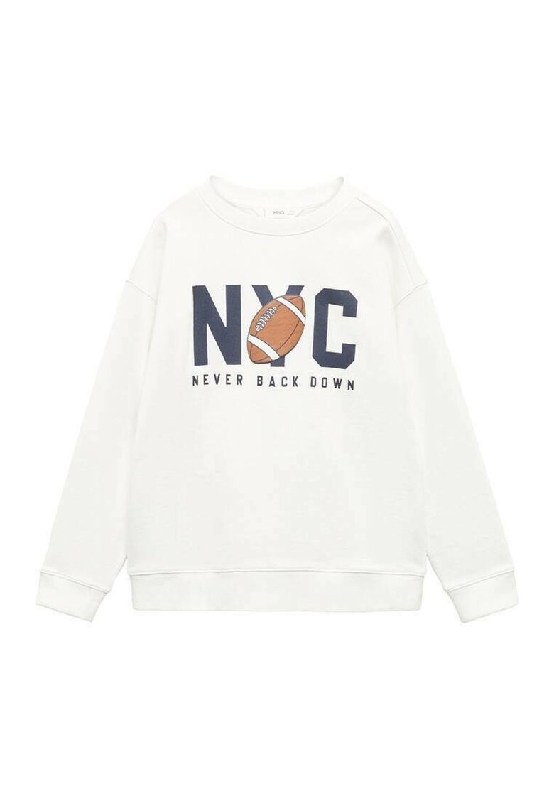 

Толстовка NYC Mango Kids, цвет gebroken wit